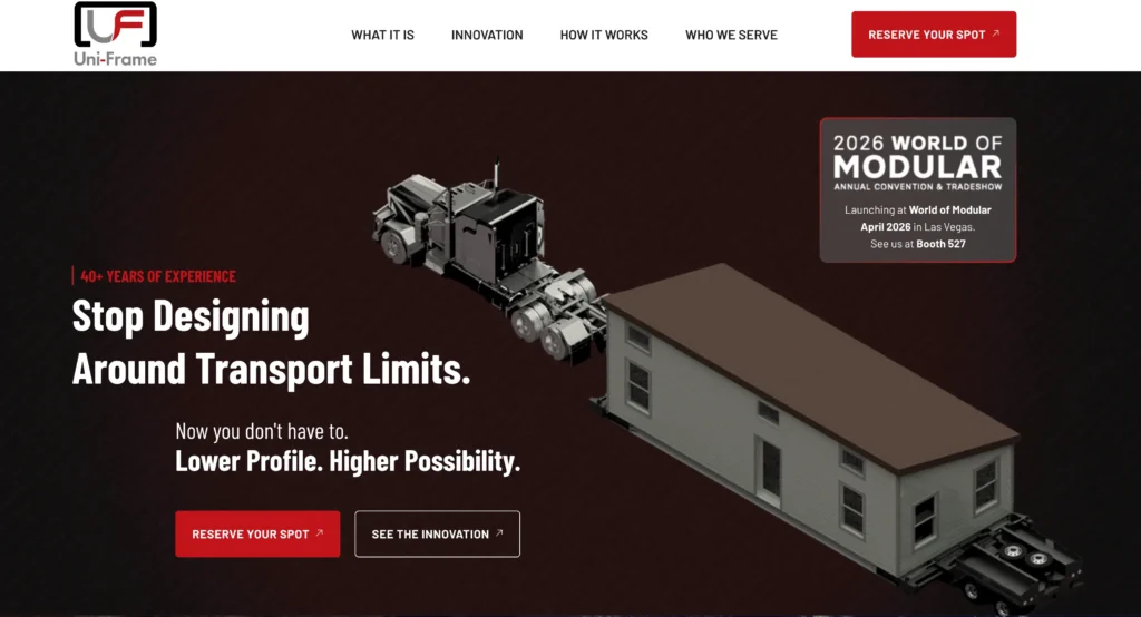 Modular Transport Systems | Heavy Equipment Solutions